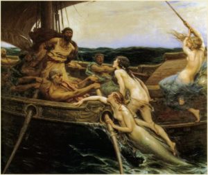 Herbert James Draper, Ulisse e le Sirene (1909)